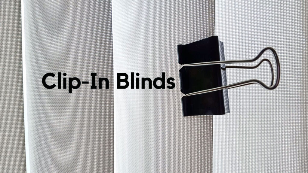 Clip-In Blinds