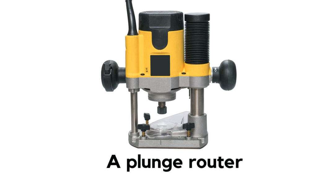 What is a plunge router?